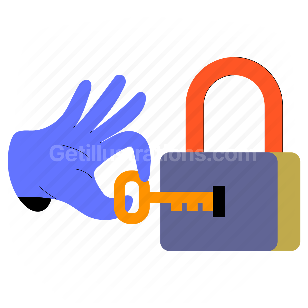 Security and Privacy illustration preview image